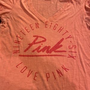 Pink Victoria secret t shirt